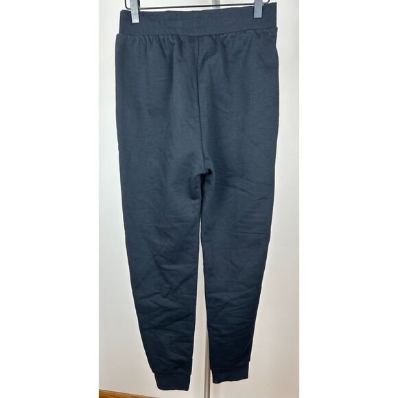 NWT Adidas Black Boys Trefoil Jogger Sweatpants Size Large 13-14 - Picture 2 of 3